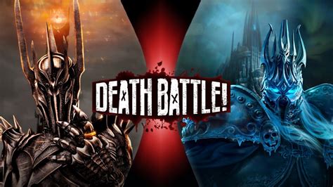 Sauron Vs Arthas The Lich King Lord Of The Rings Vs World Of Warcraft