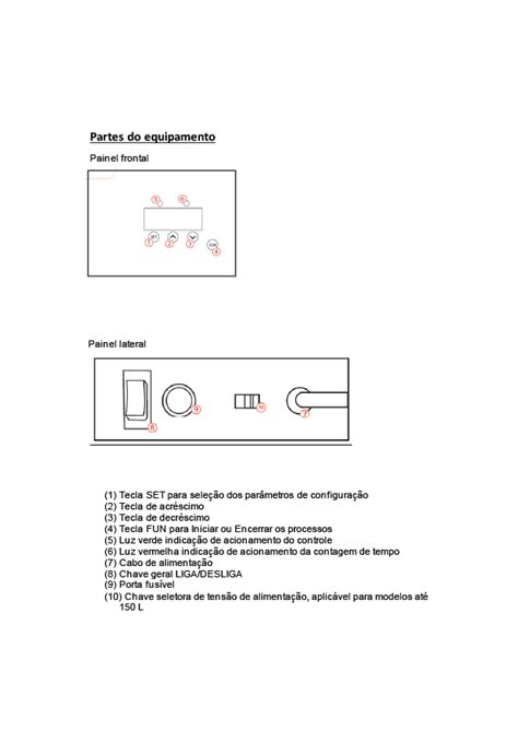 Manual De Instru Es Estufas Digitais Marte Marte Cient Fica