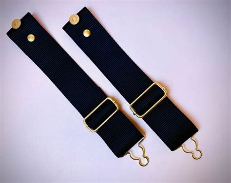 Extra Long Snap On Adjustable Overall Strap Extenders For Etsy