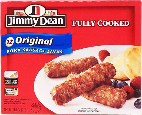 Groceries Express Product Infomation For Jimmy Dean Fully Cooked