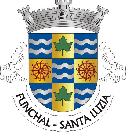 Brasão de Santa Luzia Funchal Arms crest of Santa Luzia Funchal