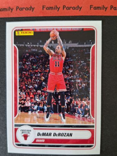 DeMar DeRozan C53 Chicago Bulls Carte Panini NBA Basketball 2023 2024