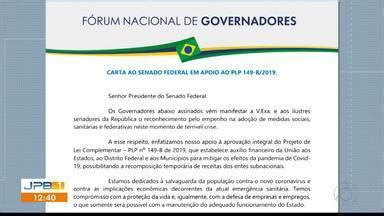 Jpb Governadores Pedem Ao Senado Federal Aprova O Em Projeto De