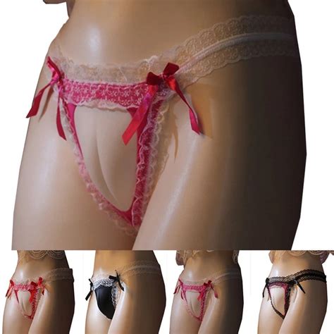 SEXY SISSY POUCH Höschen Herren transparent Spitze Tangas Gay