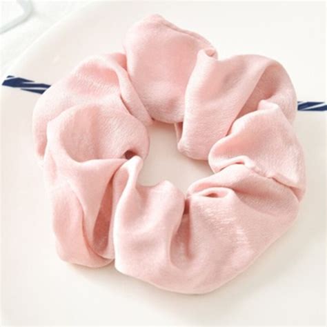 Elastische Satin Printing Vrouwen Haar Scrunchies Grandado