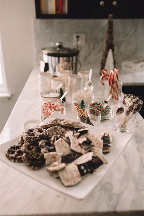 Hot Chocolate Party Bar Ideas Never Without Navy