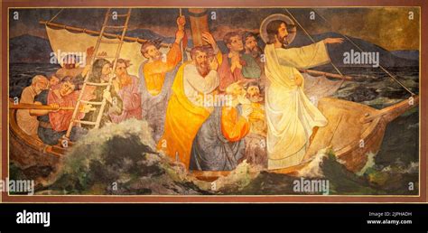 Jesus Calms The Storm Hi Res Stock Photography And Images Alamy