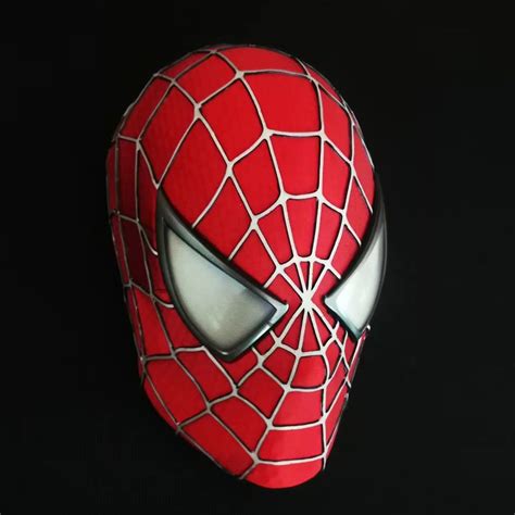 Customized Sam Raimi Spiderman Mask Cosplay Spiderman Mask Etsy