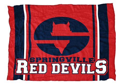 Springville Red Devils Grouprateit Blankets