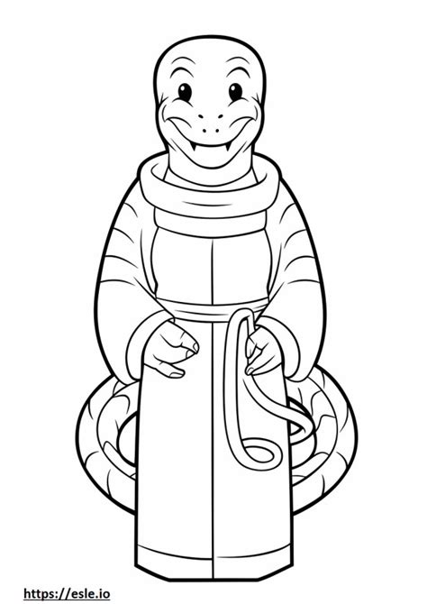 King Cobra Coloring Pages Free Printable