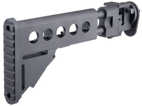 Creation Airsoft Lr 300 Folding 5 Position Retractable Stock For M4