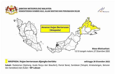 Amaran Ribut Petir Dari Pagi Hingga Malam Di Beberapa Negeri