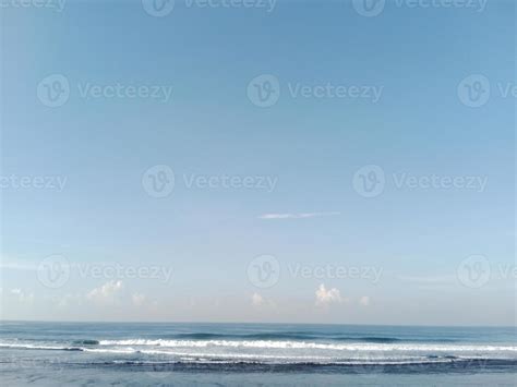 A beach with a blue sky. beautiful nature landscape. 21598839 Stock Photo at Vecteezy