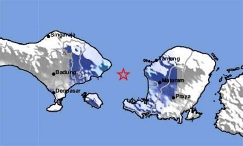 Gempabumi Tektonik M 3 5 Dirasakan Di Mataram NTB Bali Prawara