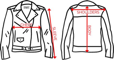 How To Measure Chest Size For Leather Jacket At Lynne Pavon Blog