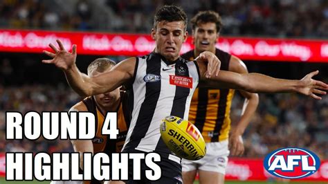 Nick Daicos Round 4 AFL Highlights 26 Disposals 1 Goal Vs Hawthorn