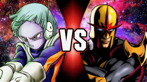 Merus Vs Nova Richard Rider Dragon Ball Vs Marvel Comics Connections