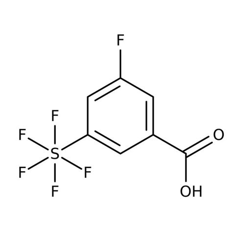 Ácido 3 fluoro 5 pentafluorotio benzoico 97 Thermo Scientific