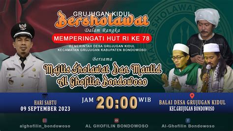 Live Grujugan Kidul Bersholawat Bersama Majlis Sholawat Dan Maulid