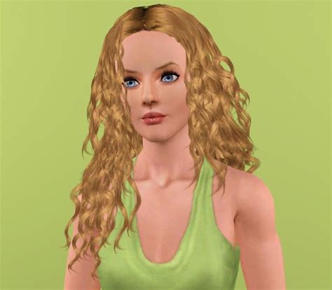 Mod The Sims Latin Passion ~helgas Curly Hair Conversion Curly