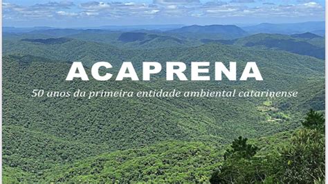 Editora lança obra sobre a entidade ambiental mais antiga de Santa Catarina