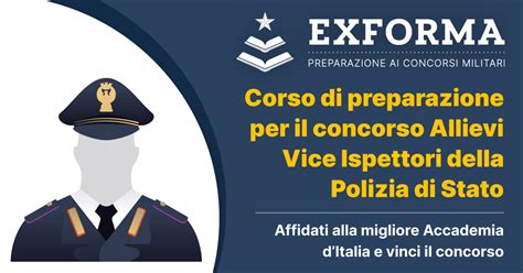 Preparazione Al Concorso Per Vice Ispettori Polizia Di Stato