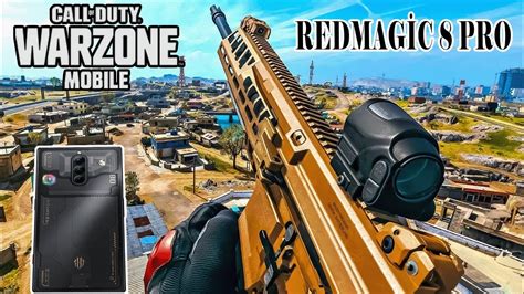 WARZONE MOBİLE RED MAGİC 8 PRO MAX GRAPHICS GAMEPLAY YouTube