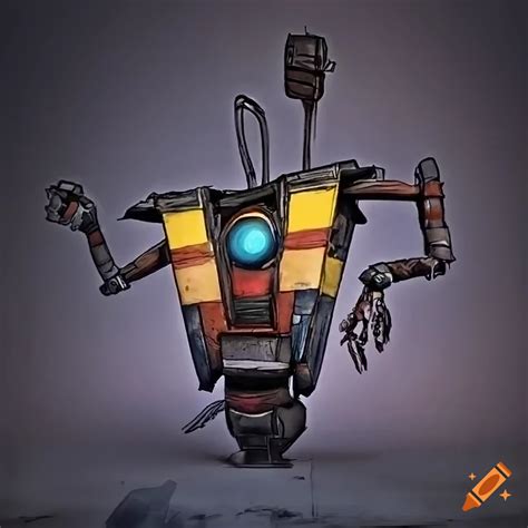 Claptrap Character From Borderlands On Craiyon