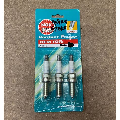 SPARK PLUG PERODUA AXIA BEZZA 1 0 NGK LKR6C Shopee Malaysia