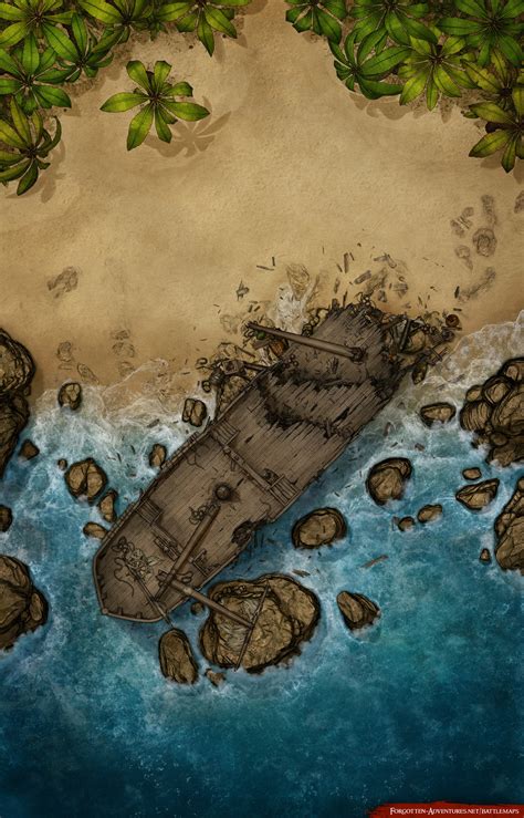 The Shipwreck [25×39] – Forgotten Adventures