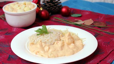 Strogonoff De Palmito Cogumelos E Mostarda Em P