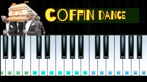 Coffin Dance Official Piano Tutorial Youtube