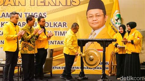 Target Kemenangan Pilkada 2024 Golkar Jawa Timur Siapkan Kader