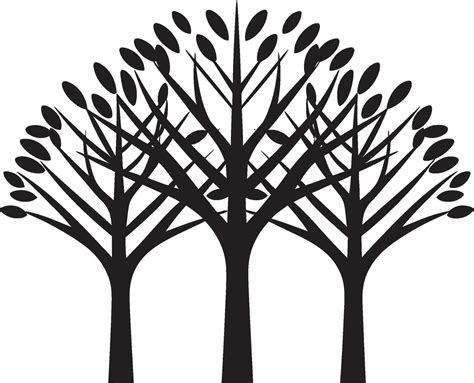 Verdant Legacy Iconic Tree Logo Icon Grove Guardian Tree Icon Mark