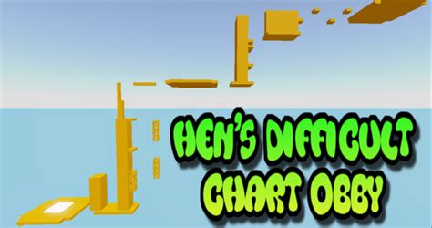 Hens Difficulty Chart Obby Para Roblox Download