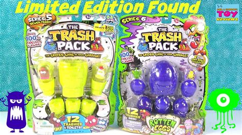 Trash Pack Trashies Limited Edition Found Series 5 And 6 Opening