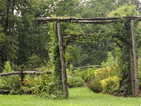 Rustic Garden Rustic Landscaping Like Image Barn Weddings Arbors