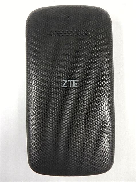 Zte Cymbal C Z233 Z233vl Gray And Black Tracfone 4g Lte Flip