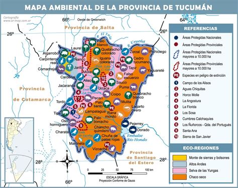 Tucum N Environmental Map Of The Province Of Tucum N Gifex