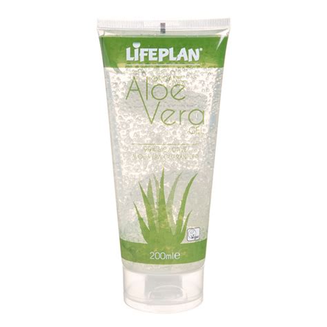 LIFEPLAN ALOE VERA GEL alavijų gelis 200 ml Gintarinė vaistinė