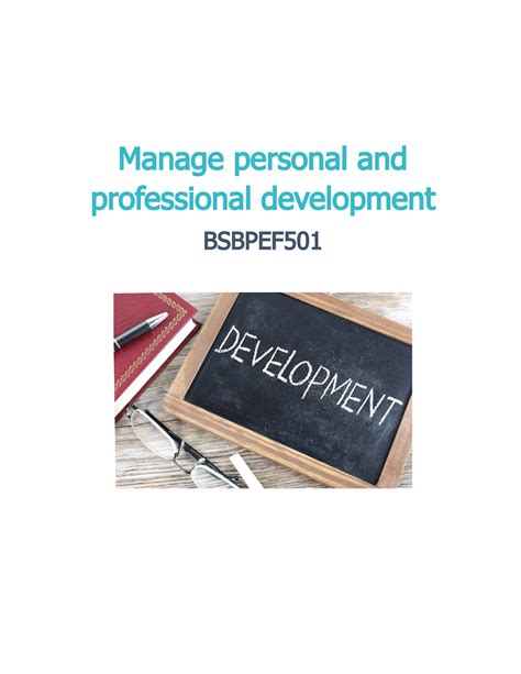 Bsbpef Assessment Task V Manage Personal And Professional