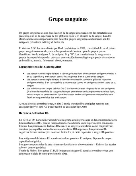 Investigacion Grupo Sanguineo PDF