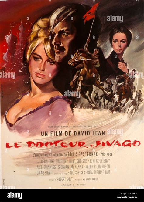 Doctor Zhivago Year 1965 Usa Director David Lean Movie Poster Fr