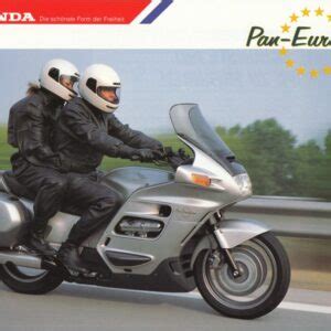 HONDA Prospekt Shop Motorrad Erinnerungen