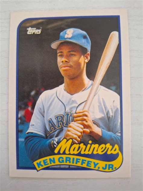 Ken Griffey Jr Topps Traded Tiffany T Rookie Rc Psa Mariners