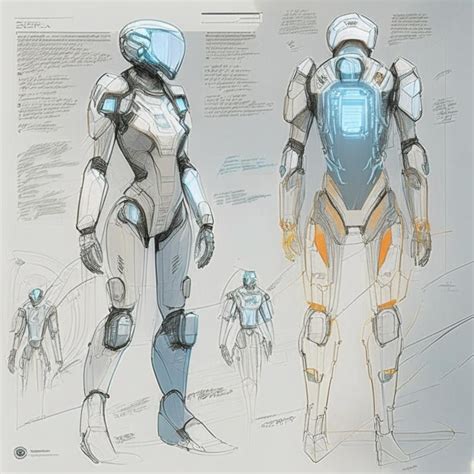 Futuristic space suit by Pickgameru on DeviantArt