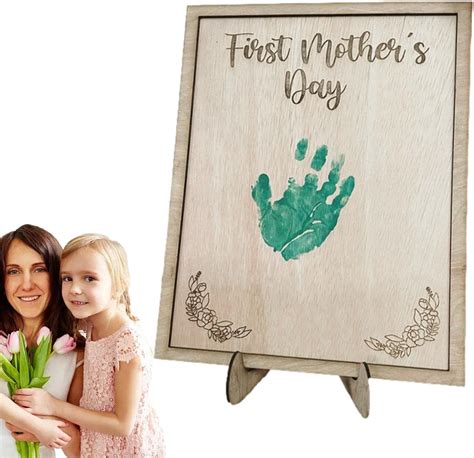 Baby Handprint Footprint Keepsake Kit First Mothers Day Handprint