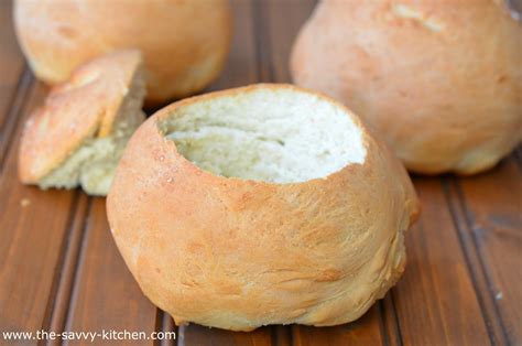 The Savvy Kitchen Quick And Easy Bread Bowls