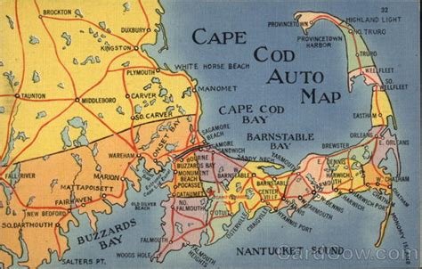 Map of Cape Cod Maps