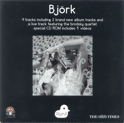 Björk Björk Uk Promo Cd Album Cdlp 195131